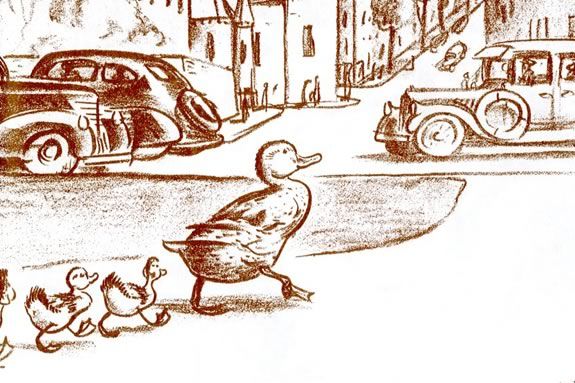 Make Way for Ducklings by Robert McCloskey