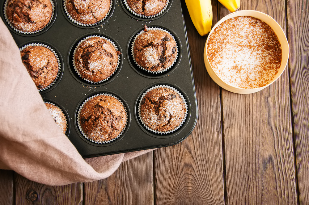 banana muffins